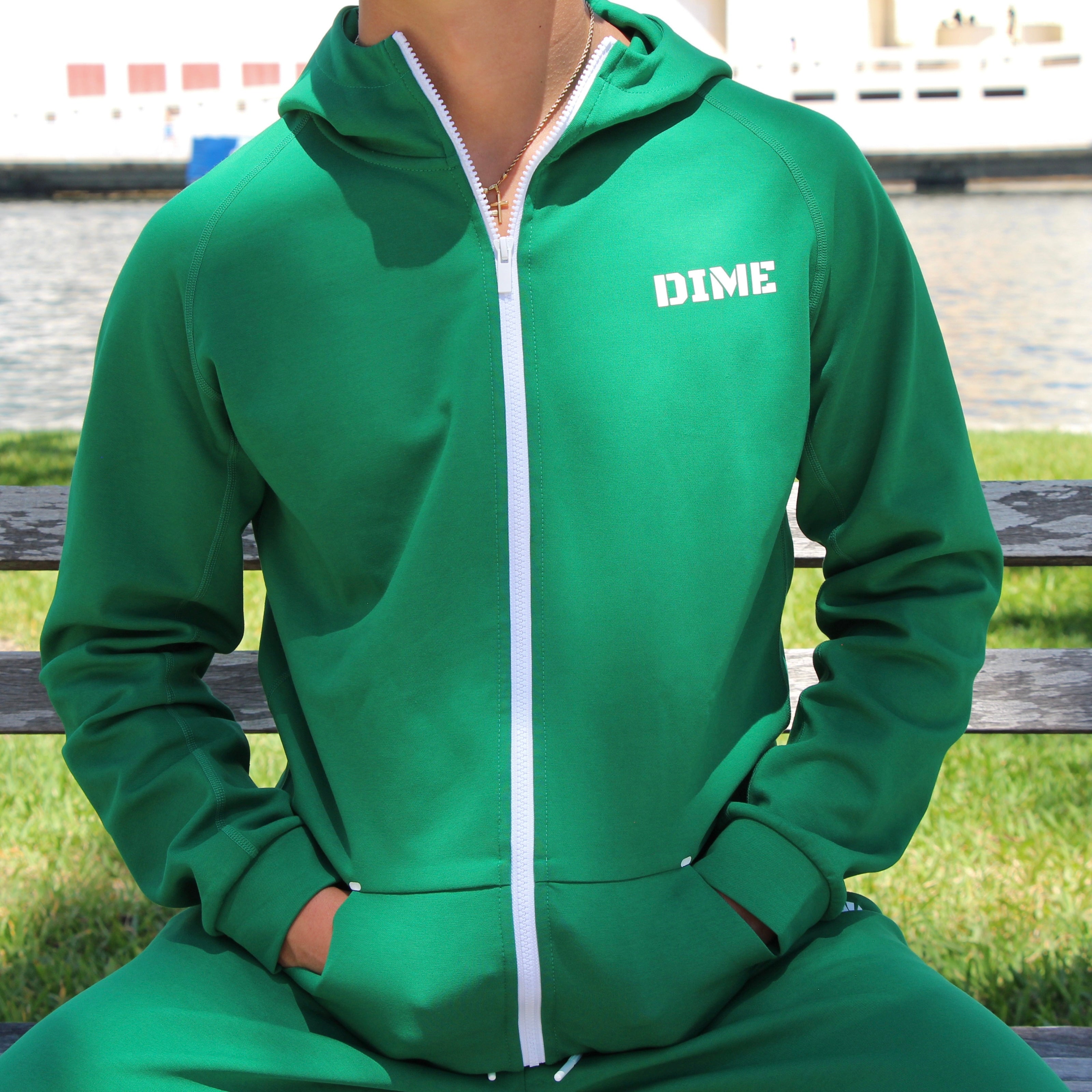 ウェア Dime Supremefuckthisindustry Green Track Suit (Bundle) – Dime Fitness